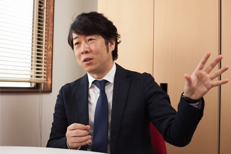 社長によるプレゼンテーション